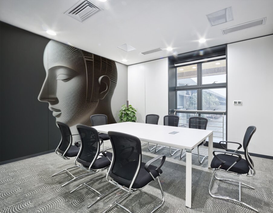 Faceless Expression 6 Wall Printing