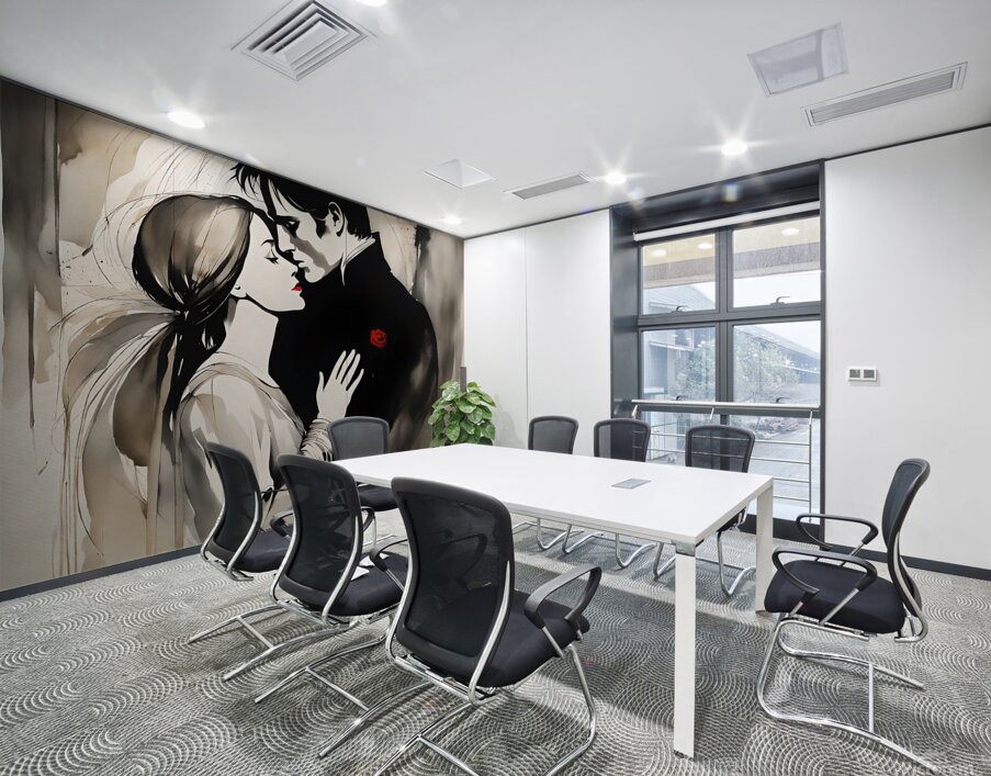 I Love You Wall Printing