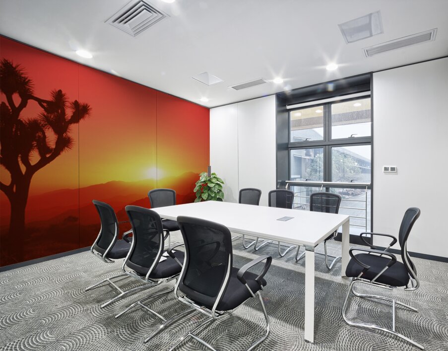 SIL Joshua tree dusk Joshua Tree Ntl Pk CA 111797 Wall Printing