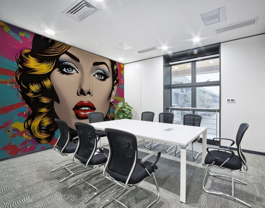 Retro Revival: Vibrant Pop Art Canvases. New Twist Art Wall Printing