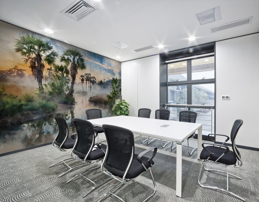 Bayou Sunrise Reflections Wall Printing