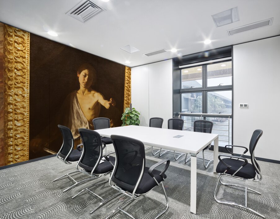 Rome Italy - David with the head of Goliath by Caravaggio Gal Wall Printing