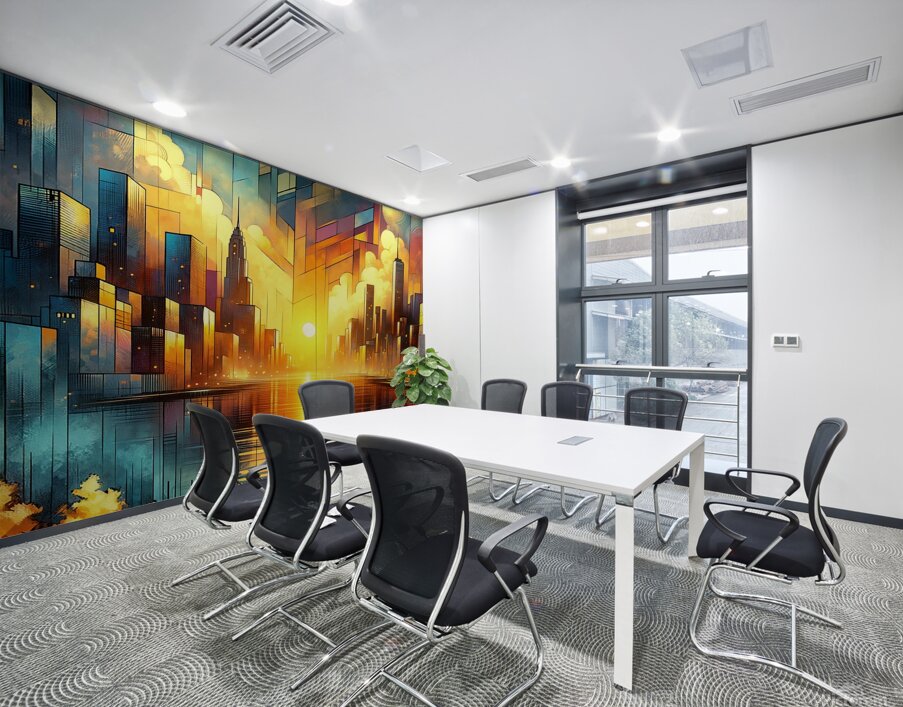 Industrial Dusk 5 Wall Printing