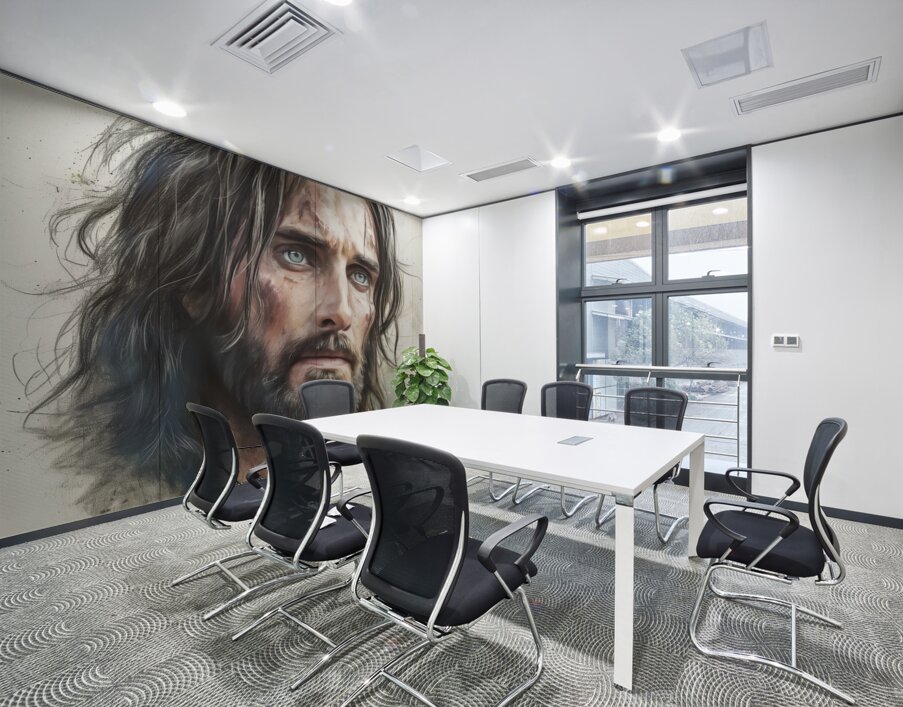 The Redeemers Gaze Wall Printing