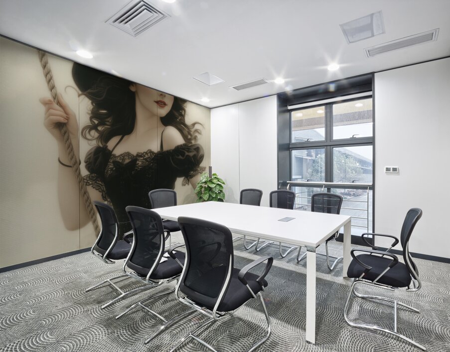 Vintage Halloween Elegance Wall Printing