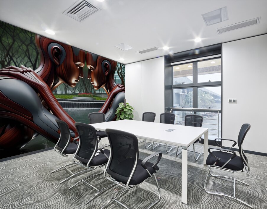 Never let you down  Wall Printing