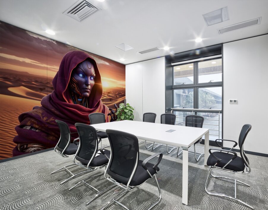 Queen of the desert  Wall Printing