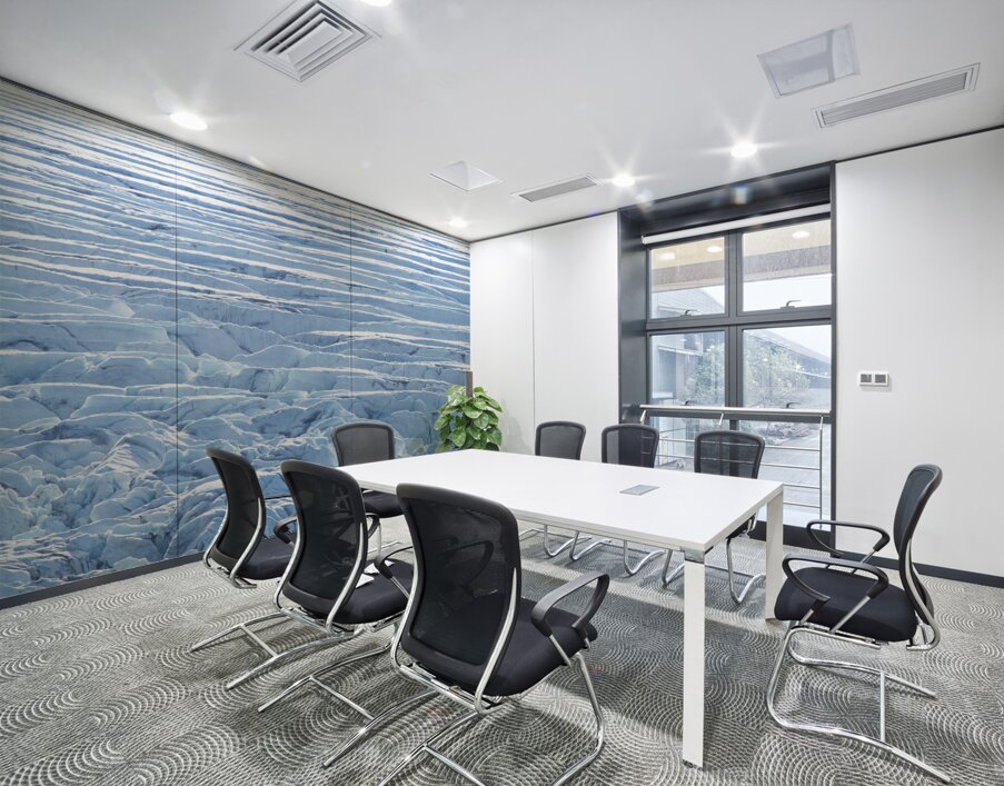 Glaciers End Wall Printing