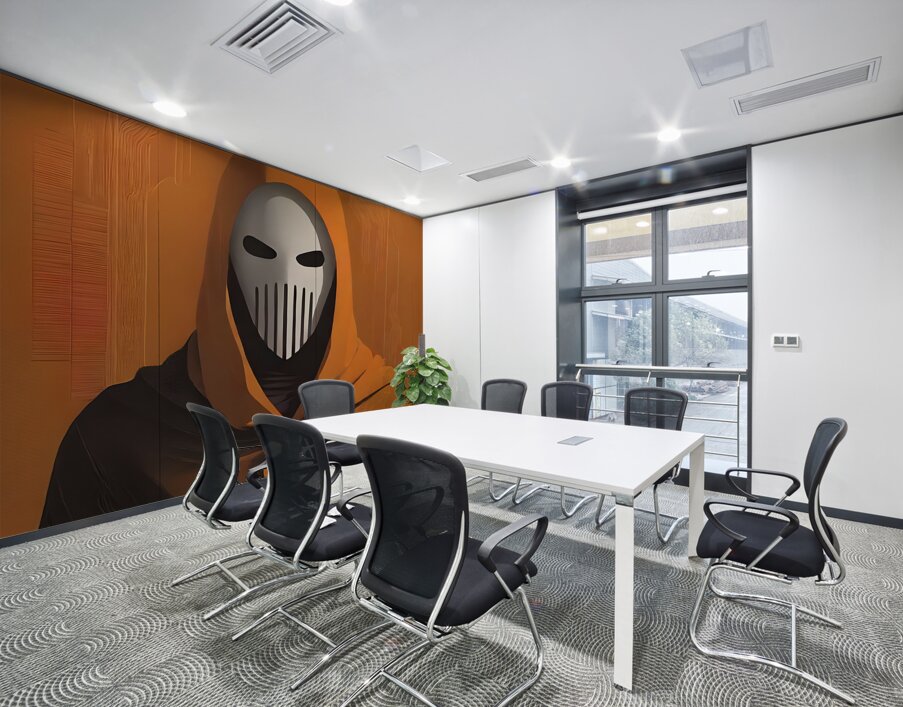 villain 1 Wall Printing