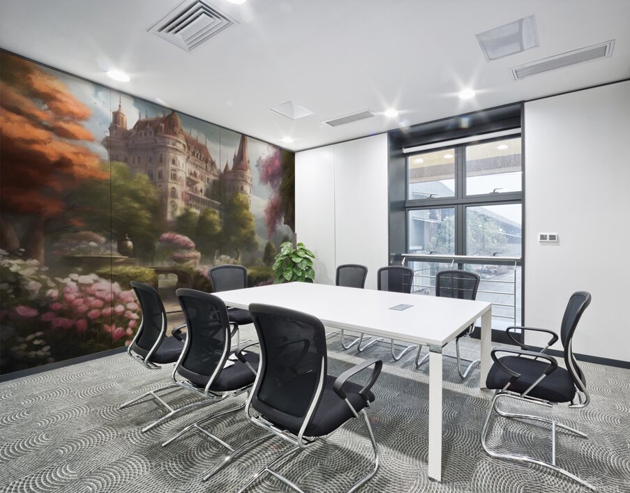 Nature Palace Wall Printing