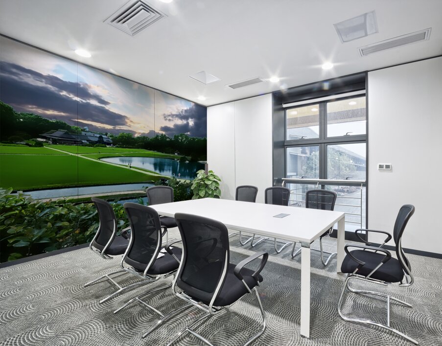 Japan-NP - Okayama Korkuen Garden 30 Wall Printing