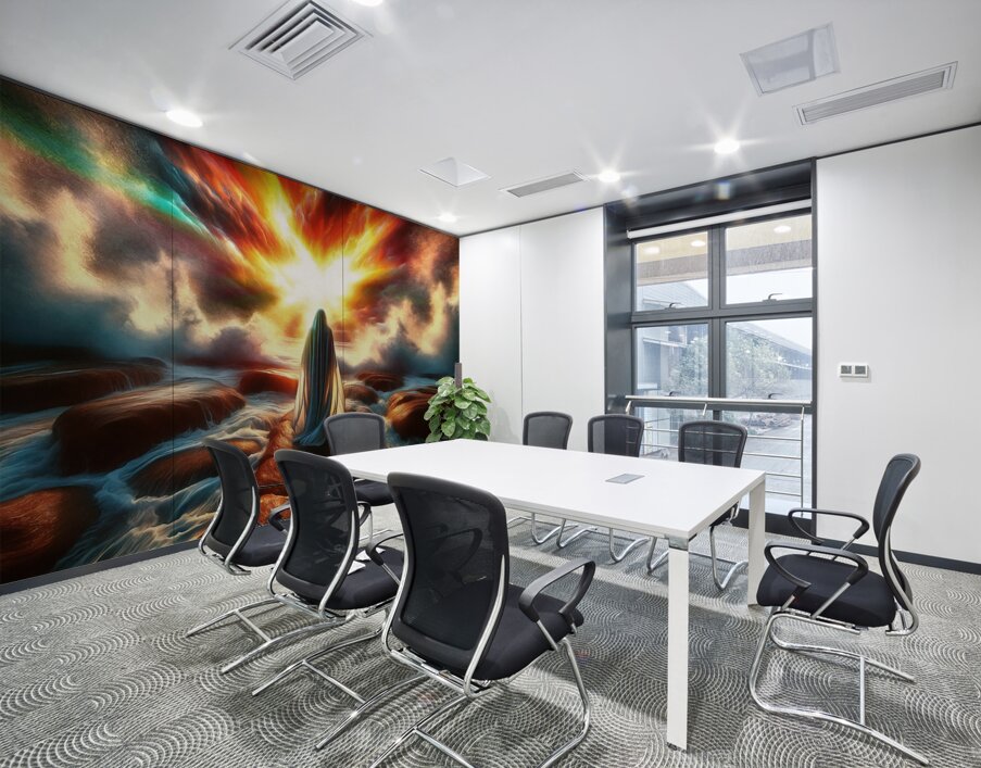 The Pilgrim Series: Traveler Wall Printing