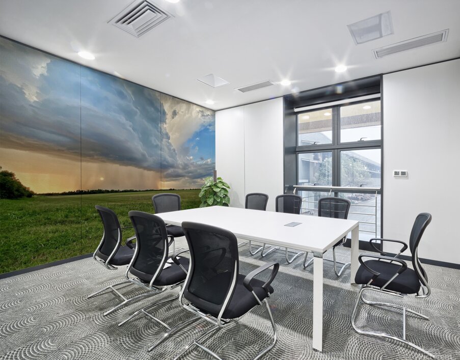 Rolling in Wall Printing