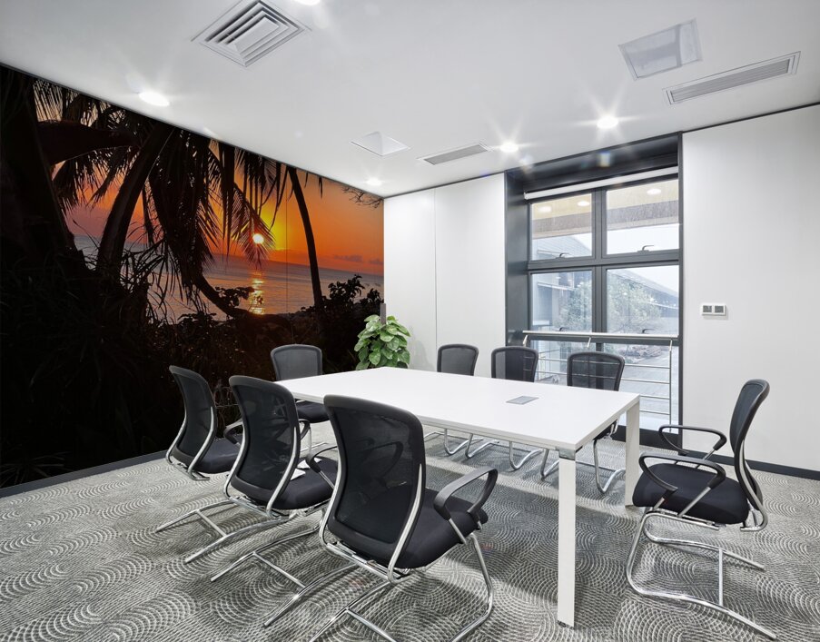 tropical sunset  Wall Printing