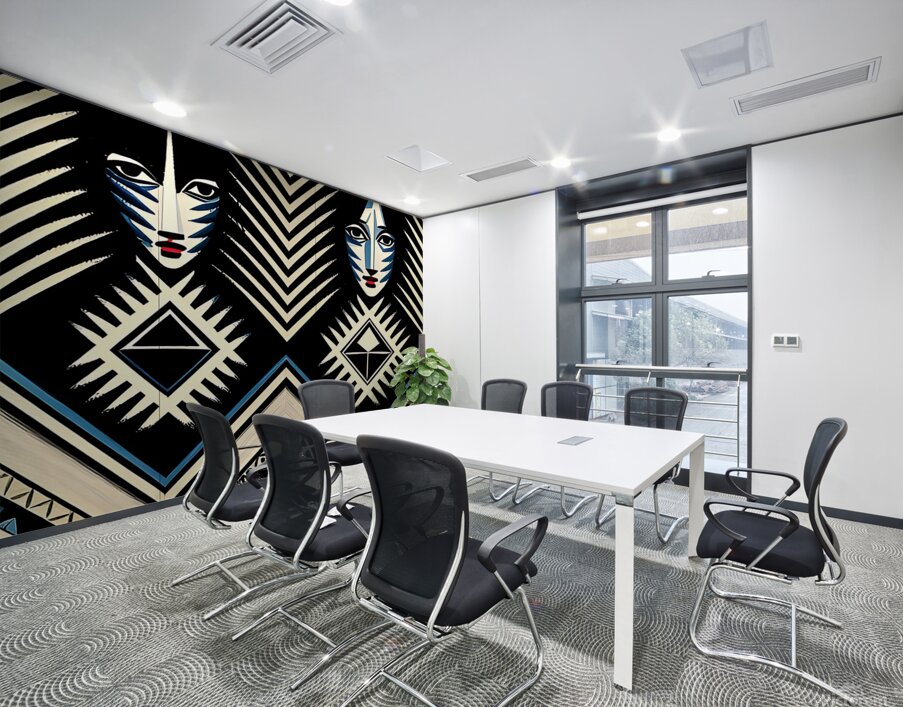 pattern abstract Wall Printing