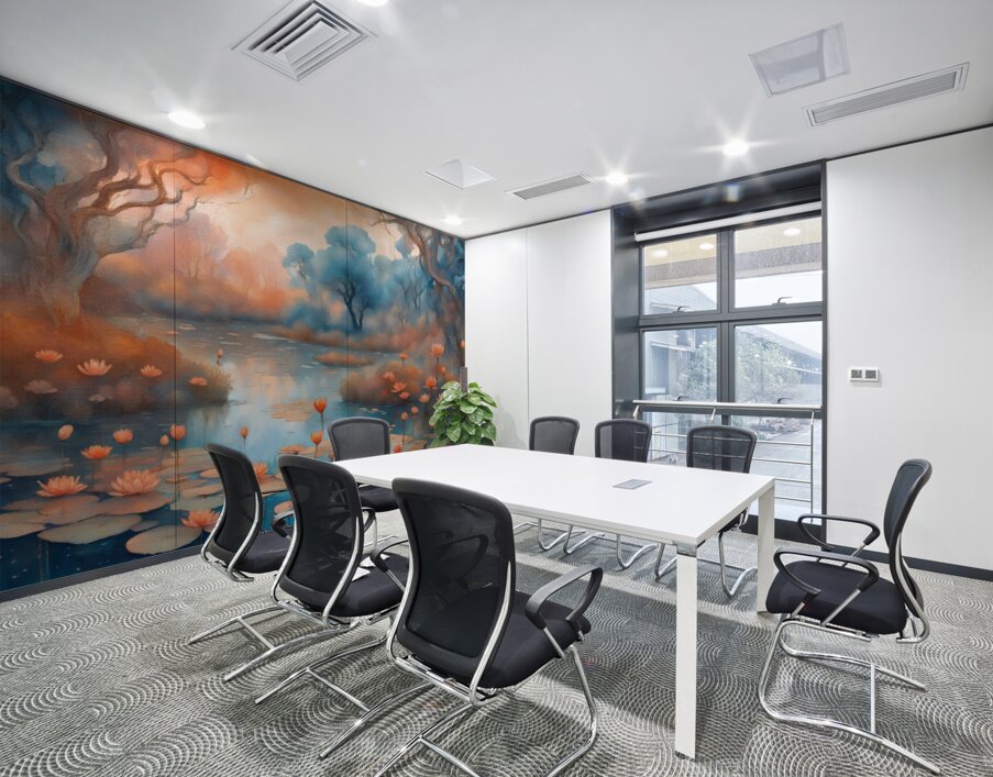 On the Pond 1 Wall Printing