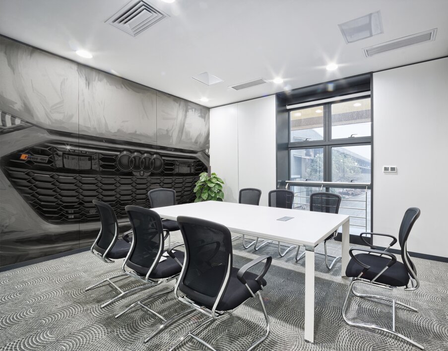 2022 Grey Audi RS6 Avant X 6 Wall Printing