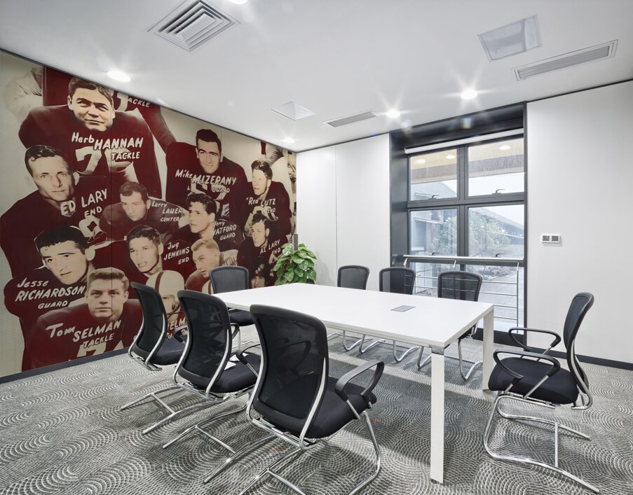 1950 Alabama Linemen Wall Printing