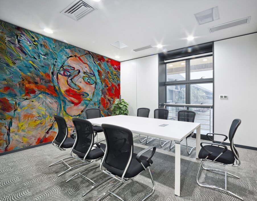 Expressive Chaos Wall Printing