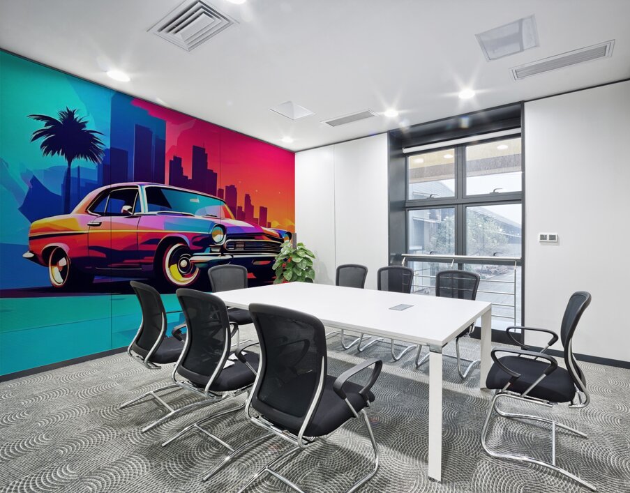 Downtown Drive Wall Printing