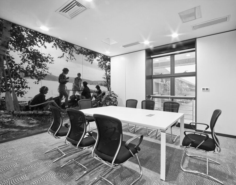 1930s 5 GIRLS AROUND CAMP FIRE ALGONQUIN PARK CA 177711 Wall Printing