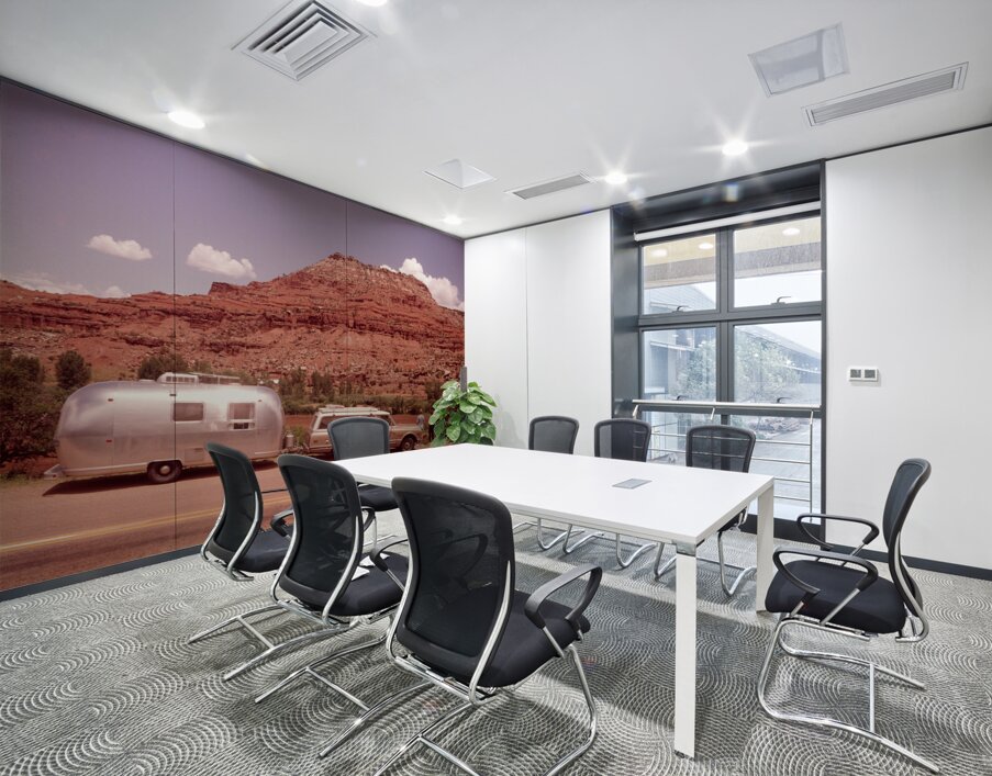 1970s TOURISTS LOOKING AT MESA FORMATION N MEX HWY 185099 Wall Printing