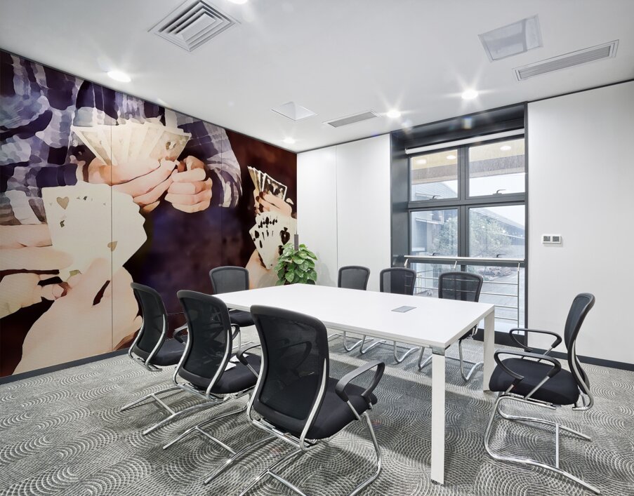 1950s card game Wall Printing