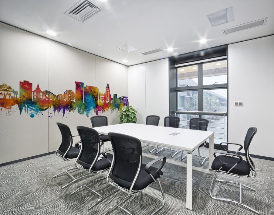 Anaheim California Skyline Wall Printing