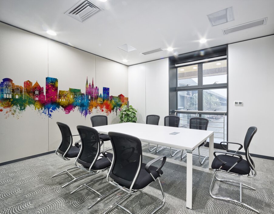 Angers France Skyline Wall Printing