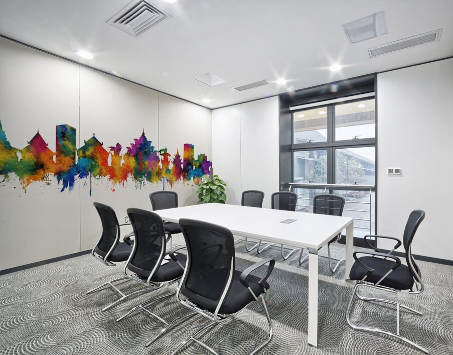 Chiang Rai Thailand Skyline Wall Printing