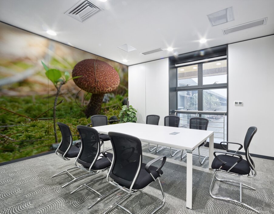 Mushroom Wall Printing