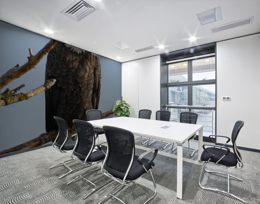 Eagle Perch Wall Printing