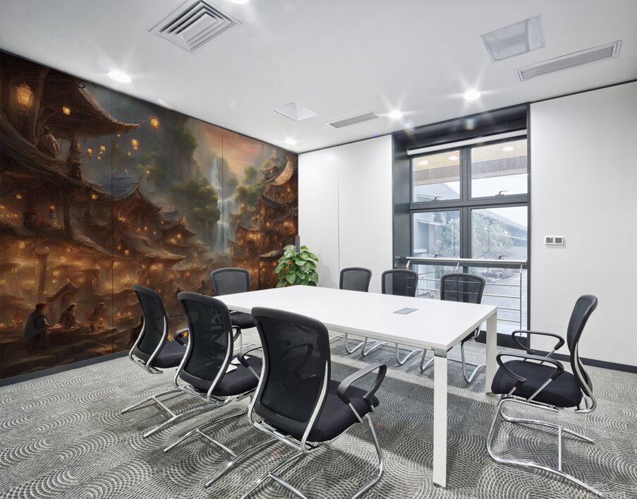 Magical Marketplace Wall Printing