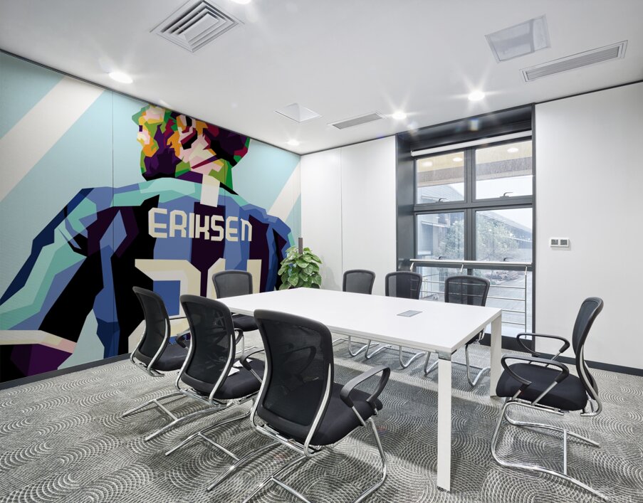 Cristian Eriksen in best football legend  Wall Printing