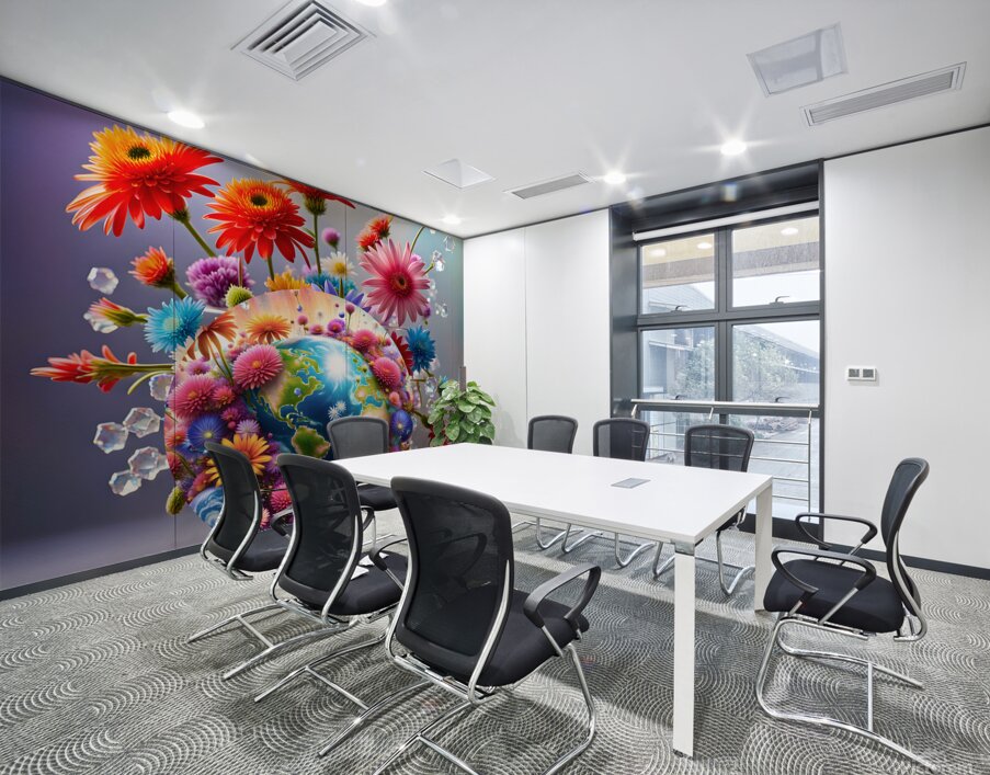 Planet Earth Wall Printing