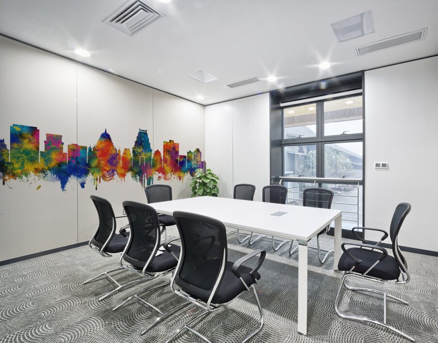 Guwahati Assam Skyline Wall Printing