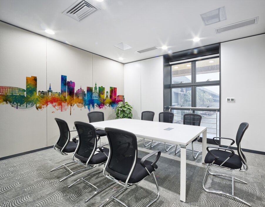 Kryvyi Rih Ukraine Skyline Wall Printing