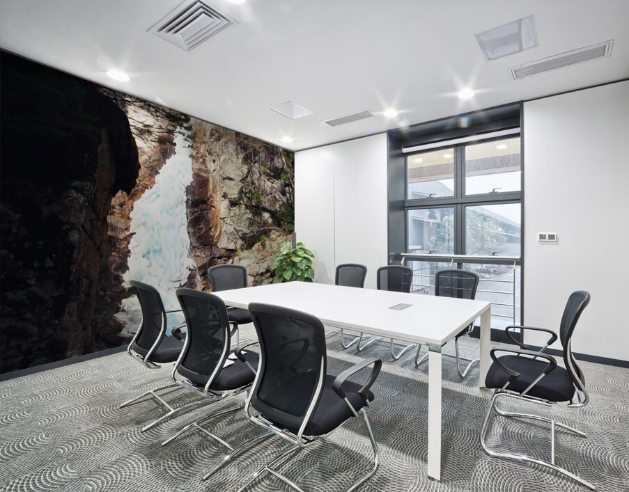 Icy Glen Ellis Falls Wall Printing