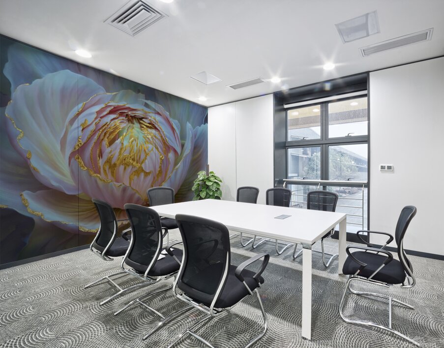 w flower 32 Wall Printing