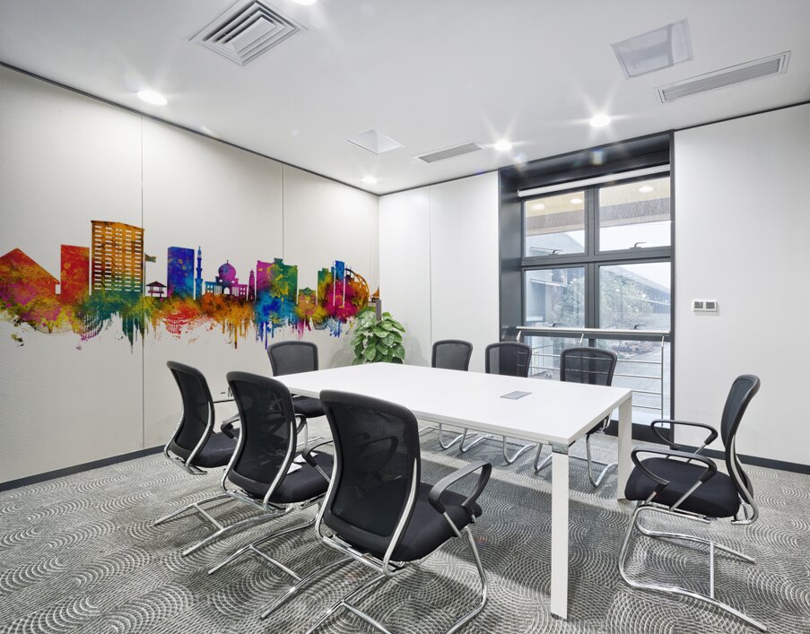 Maldives Skyline Wall Printing