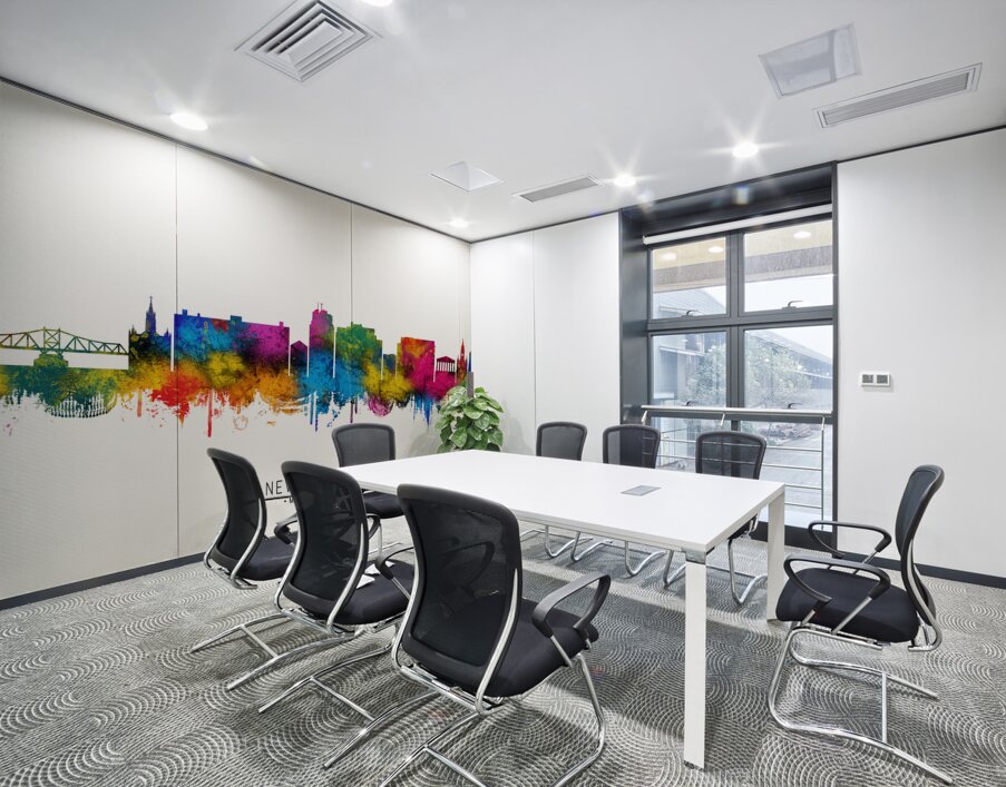 New Bedford Massachusetts Skyline Wall Printing