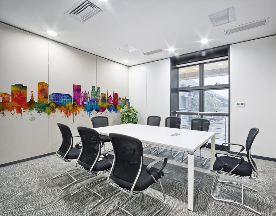 Reims France Skyline Wall Printing