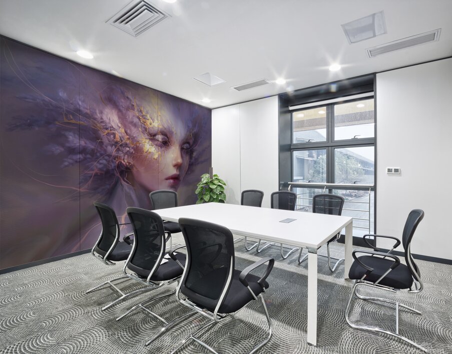 w flower 154 Wall Printing