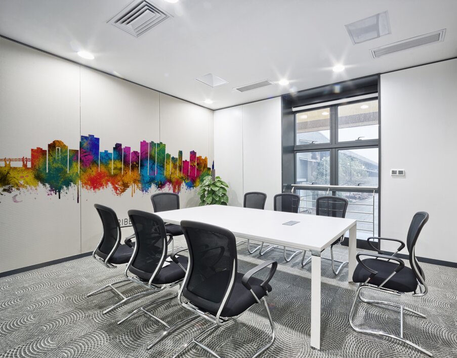 Ribeirao Preto Brazil Skyline Wall Printing