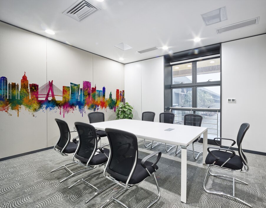 Sao Paulo Brazil Skyline Wall Printing