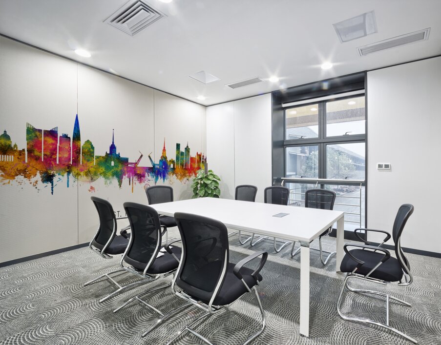 St. Petersburg Russia Skyline Wall Printing