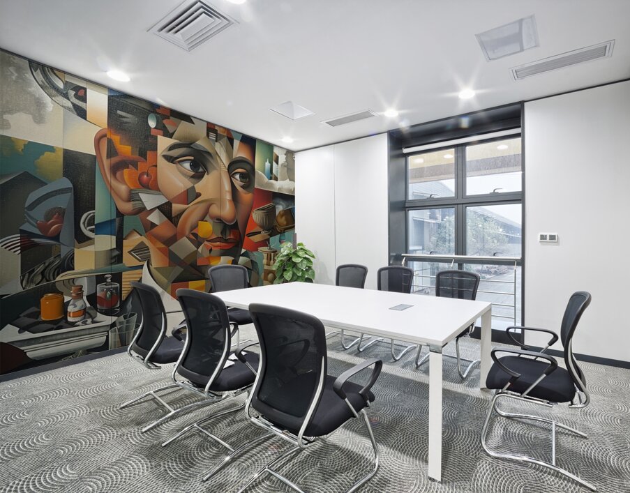 Fractured Mindscape: Jean Metzinger Wall Printing