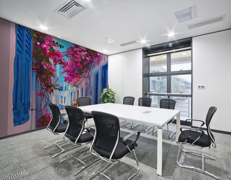 Milan Road B Wall Printing