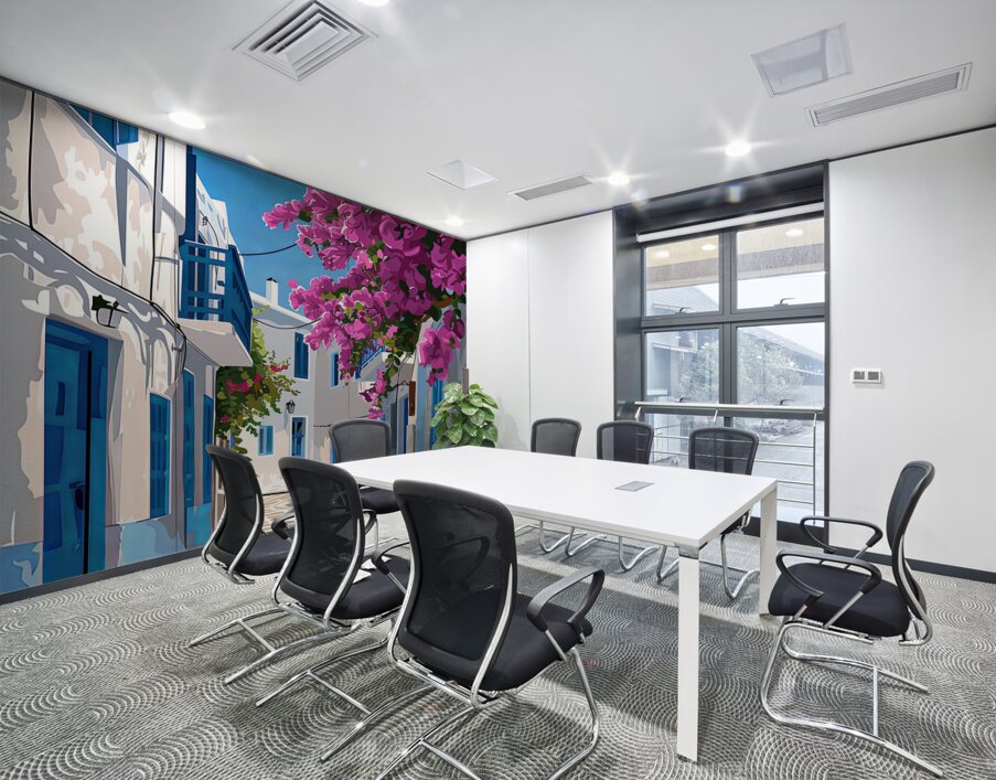 Milan Road A Wall Printing