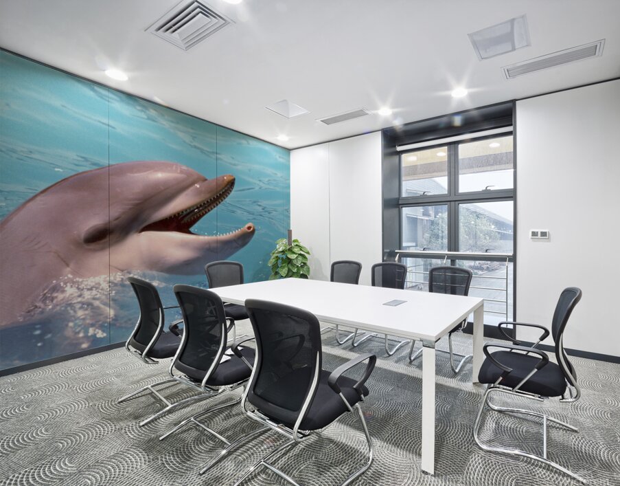 Dolphin Wall Printing